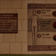Signs on a wall indicate how quickly infection spreads after a bite.